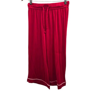 Vineyard Vines Pajama Pants XXS Red Comfy Lounge Wide Leg Sleep Soft Comfortable